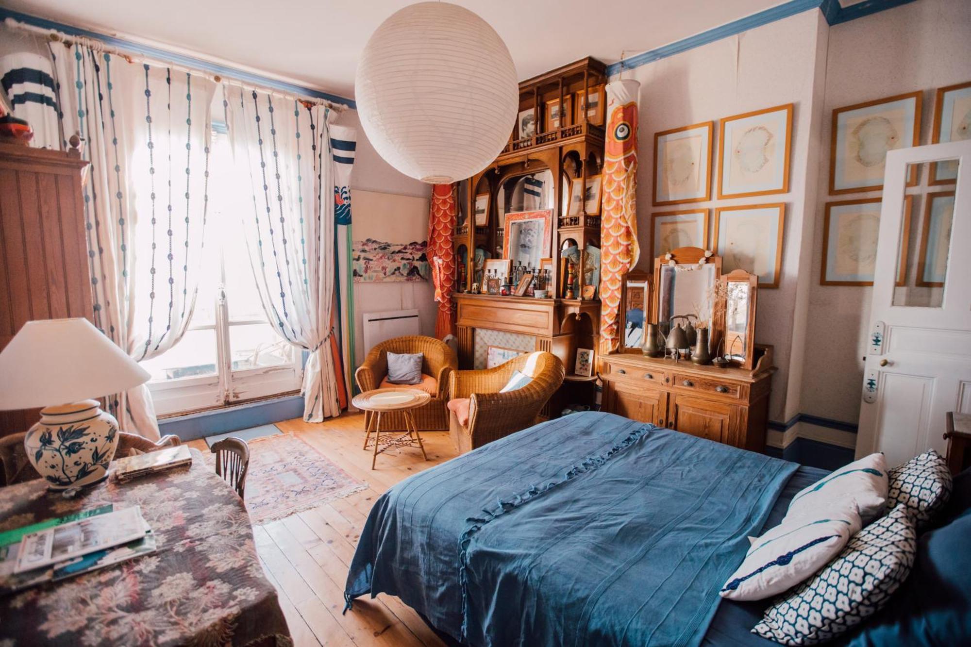 La Villa Louis, La Chambre Rose, Maison D'Hotes Vue Mer, 滨海利翁 外观 照片