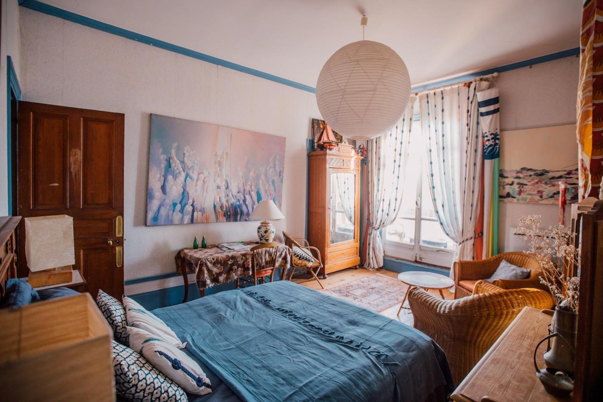 La Villa Louis, La Chambre Rose, Maison D'Hotes Vue Mer, 滨海利翁 外观 照片