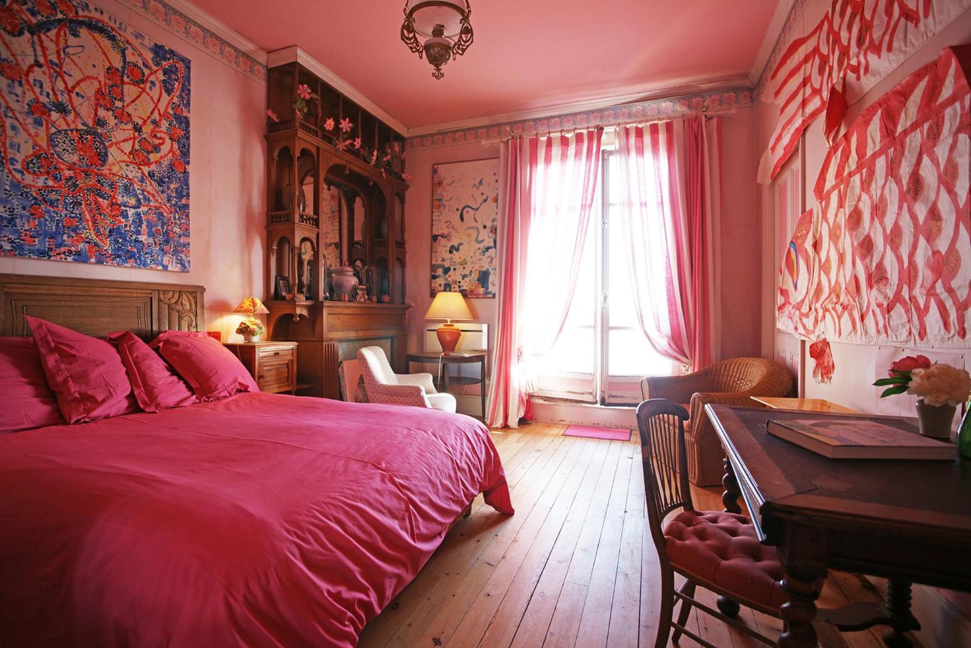 La Villa Louis, La Chambre Rose, Maison D'Hotes Vue Mer, 滨海利翁 外观 照片