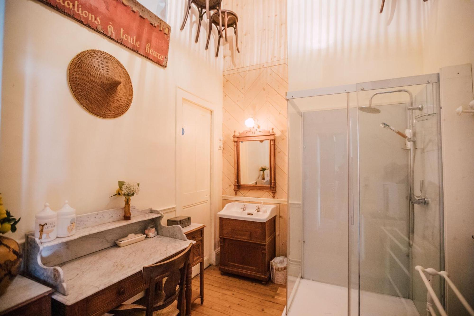 La Villa Louis, La Chambre Rose, Maison D'Hotes Vue Mer, 滨海利翁 外观 照片