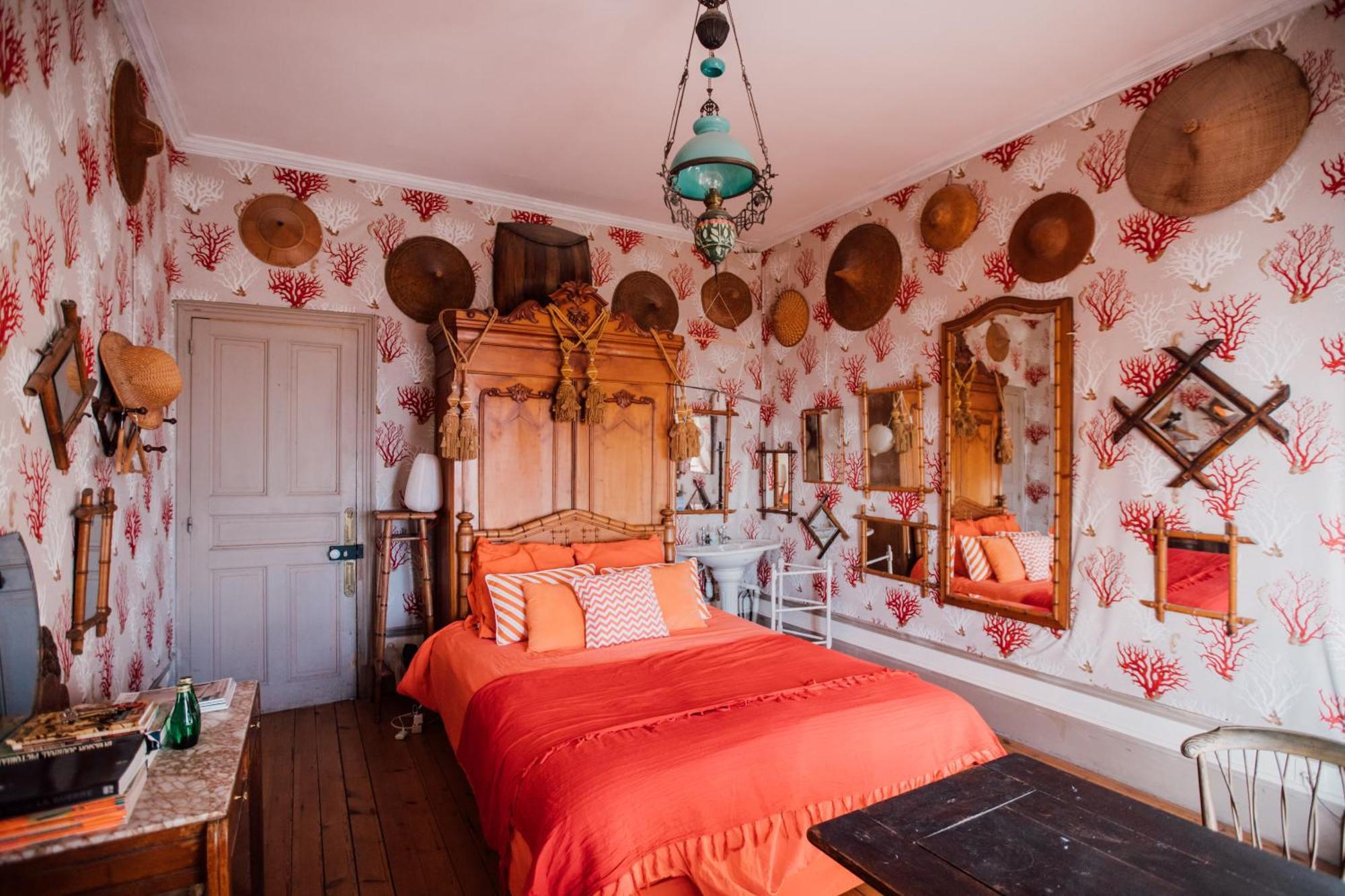 La Villa Louis, La Chambre Rose, Maison D'Hotes Vue Mer, 滨海利翁 外观 照片