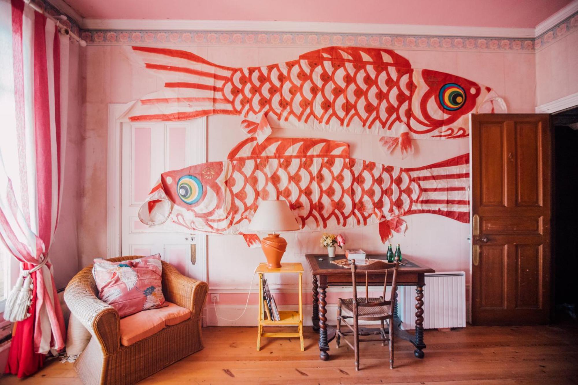 La Villa Louis, La Chambre Rose, Maison D'Hotes Vue Mer, 滨海利翁 外观 照片
